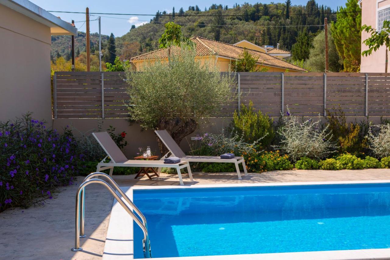 Grappolo Lefkada Villas - Vilana Ideal For Families And Small Groups Apolpaina Eksteriør bilde