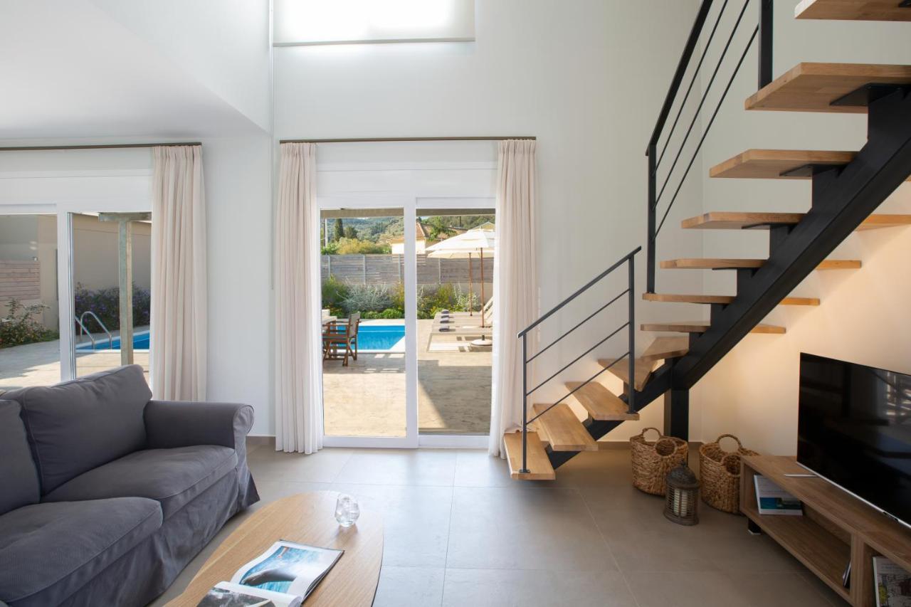Grappolo Lefkada Villas - Vilana Ideal For Families And Small Groups Apolpaina Eksteriør bilde