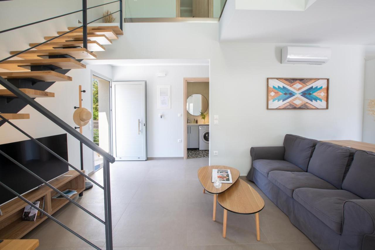 Grappolo Lefkada Villas - Vilana Ideal For Families And Small Groups Apolpaina Eksteriør bilde