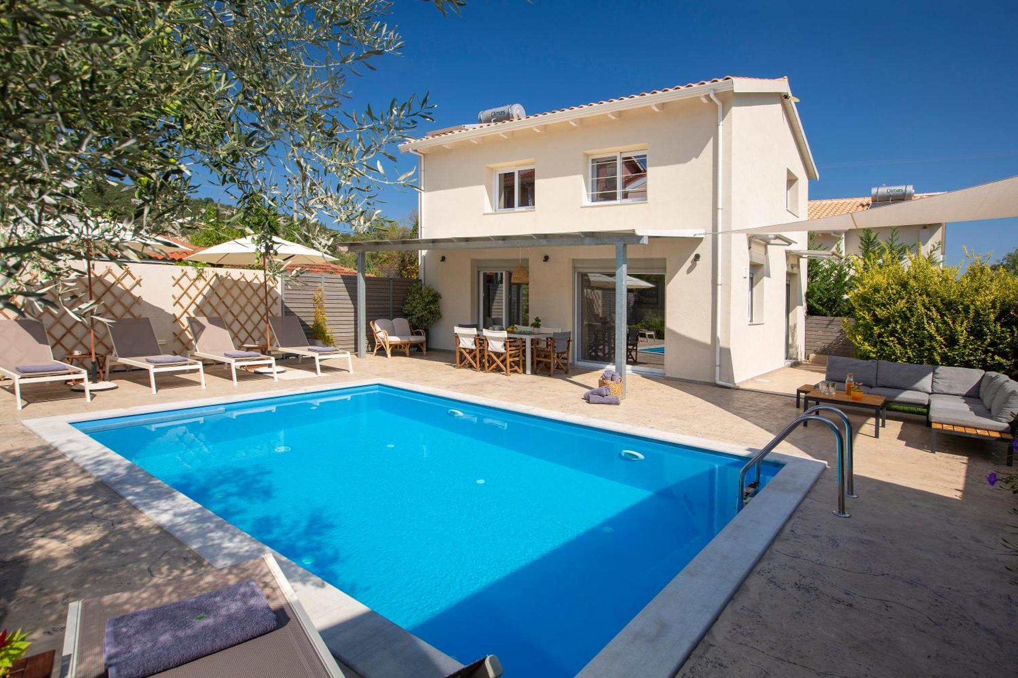 Grappolo Lefkada Villas - Vilana Ideal For Families And Small Groups Apolpaina Eksteriør bilde